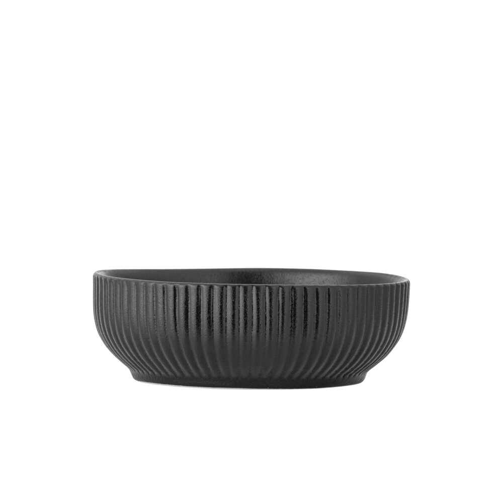 Neri Bowl, Black, Stoneware