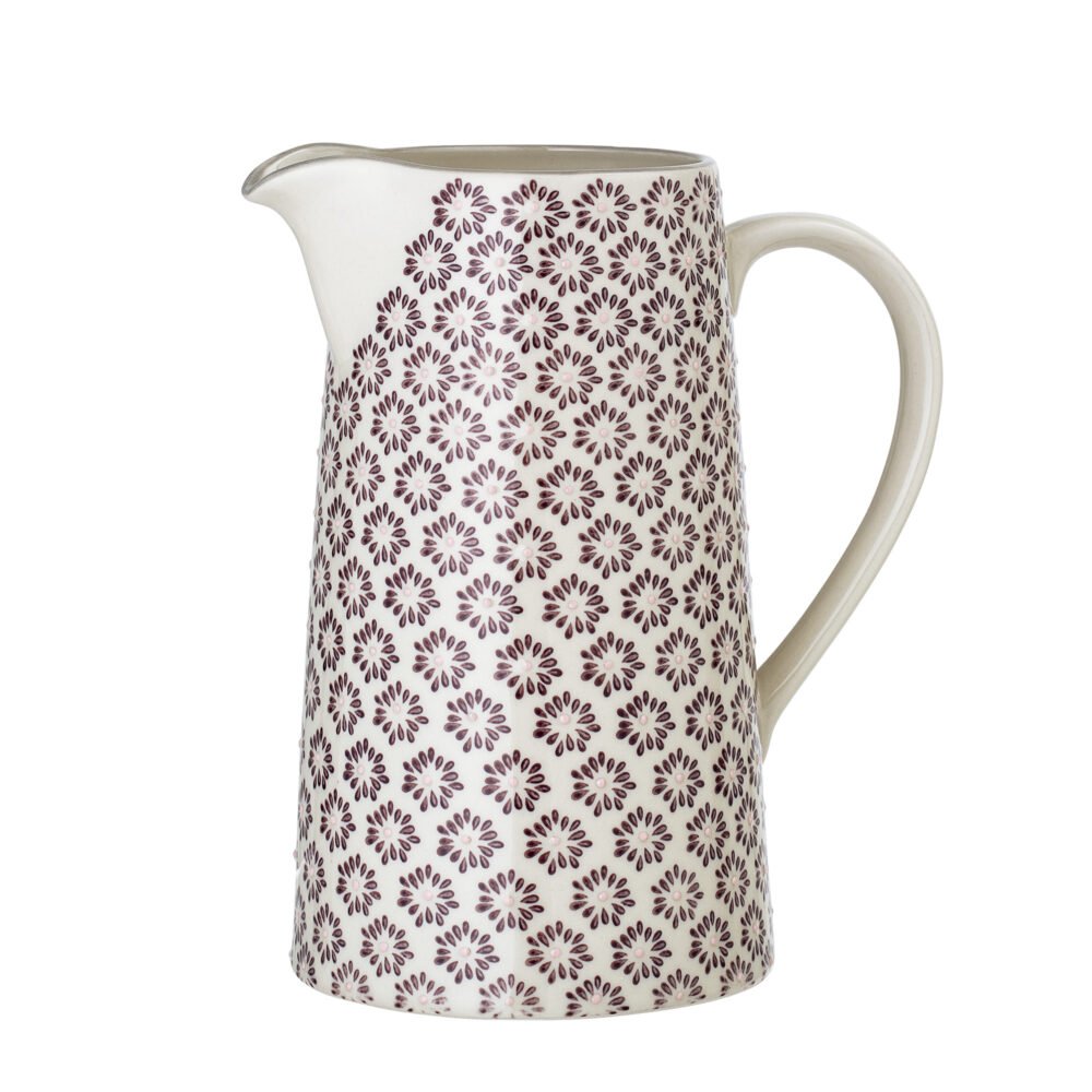 Maya Jug, Purple, Stoneware