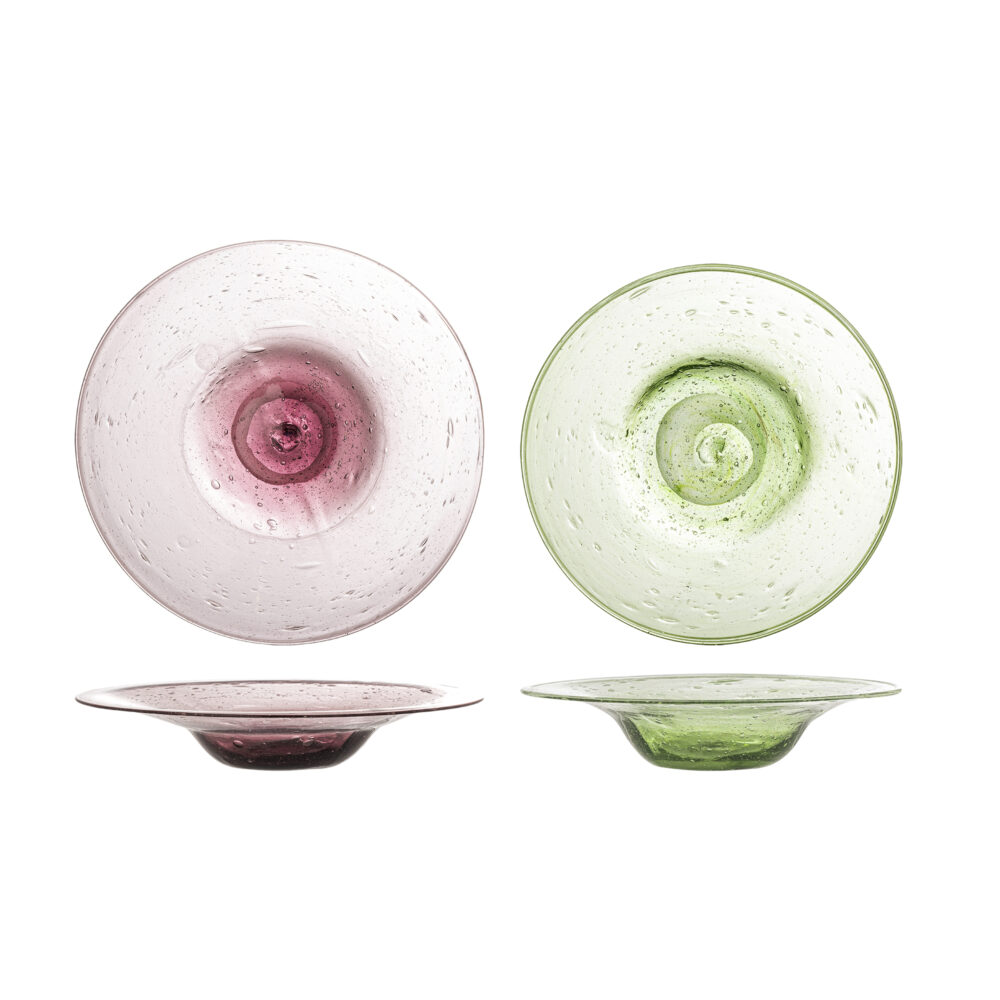 Sunil Plate, Green, Glass