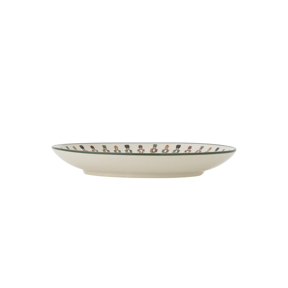 Jolly Plate, Green, Stoneware - Image 3