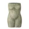 Emeli Deco Vase, Green, Terracotta