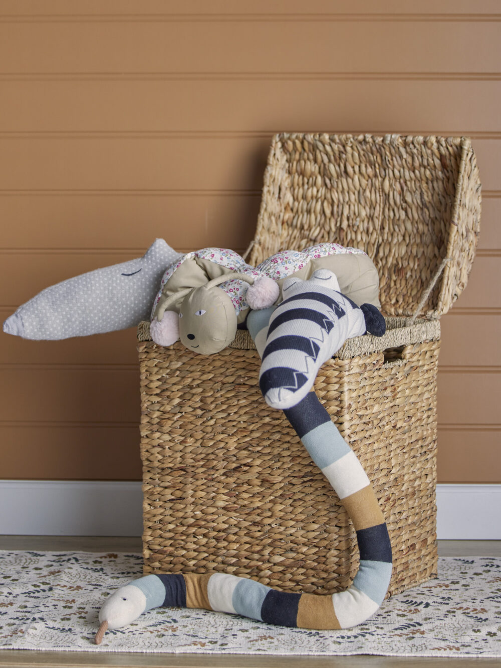Sofi Soft toy, Rose, Cotton - Image 4