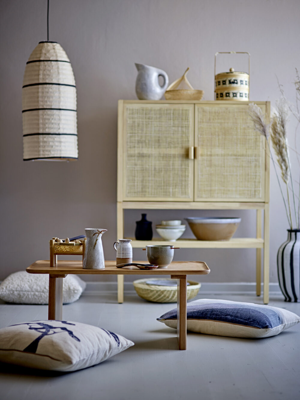 Larrin Pendant Lamp, Nature, Paper - Image 2