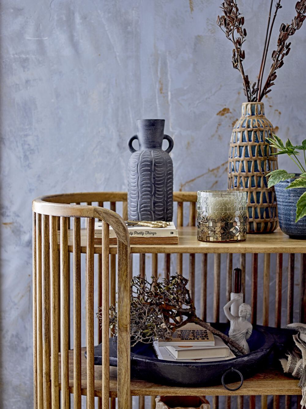 Rane Vase, Grey, Ceramic - Image 4