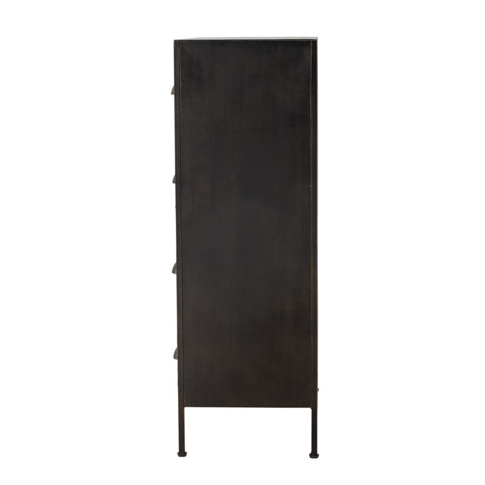 Matteo Drawers, Black, Metal - Image 4