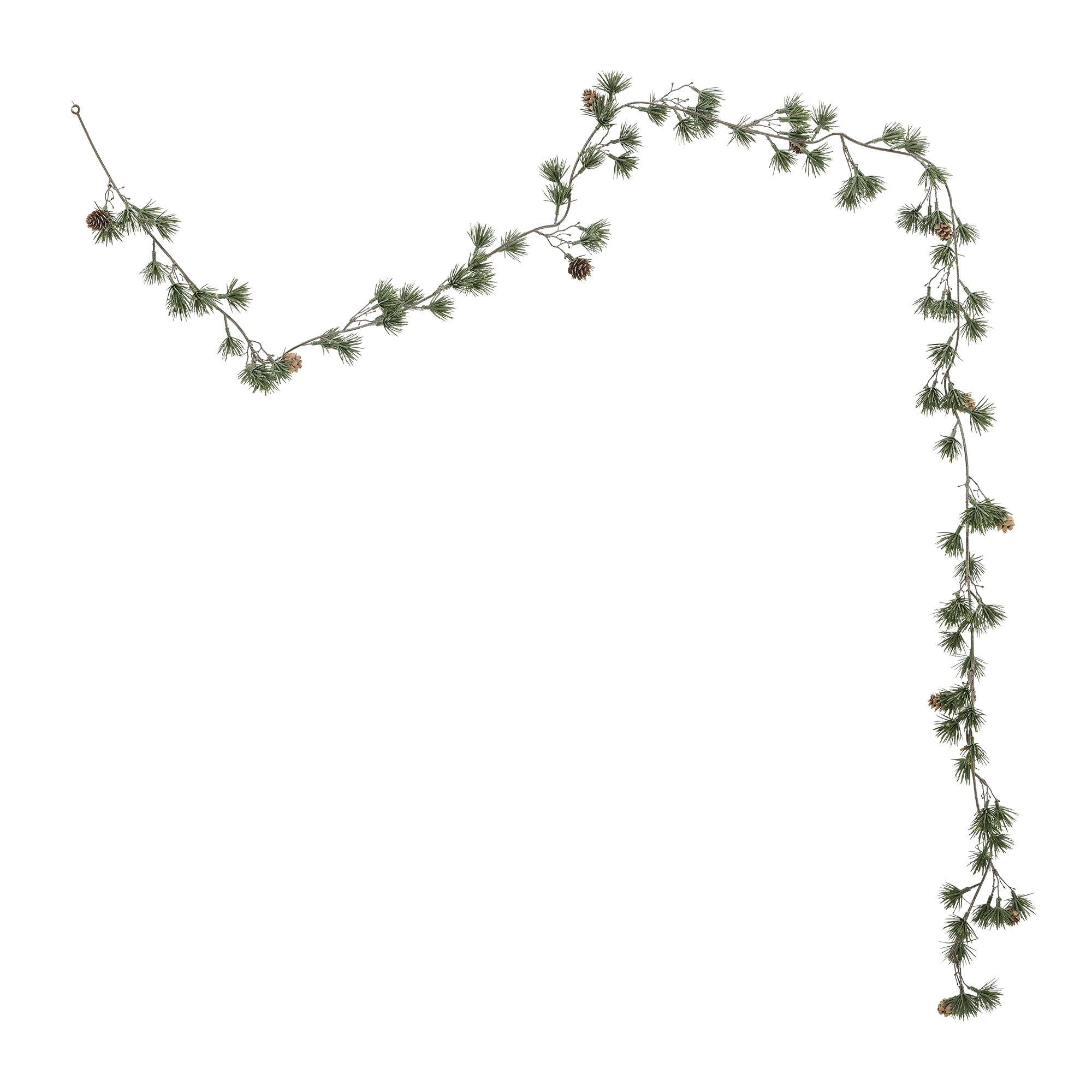 Cedar Garland, Green, Artificial Flowers - Image 2