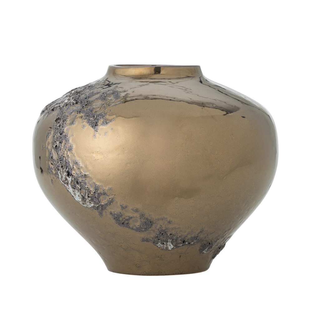 Ellison Vase, Bronze, Stoneware