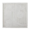 Patina Wall Decor, White, Polyresin