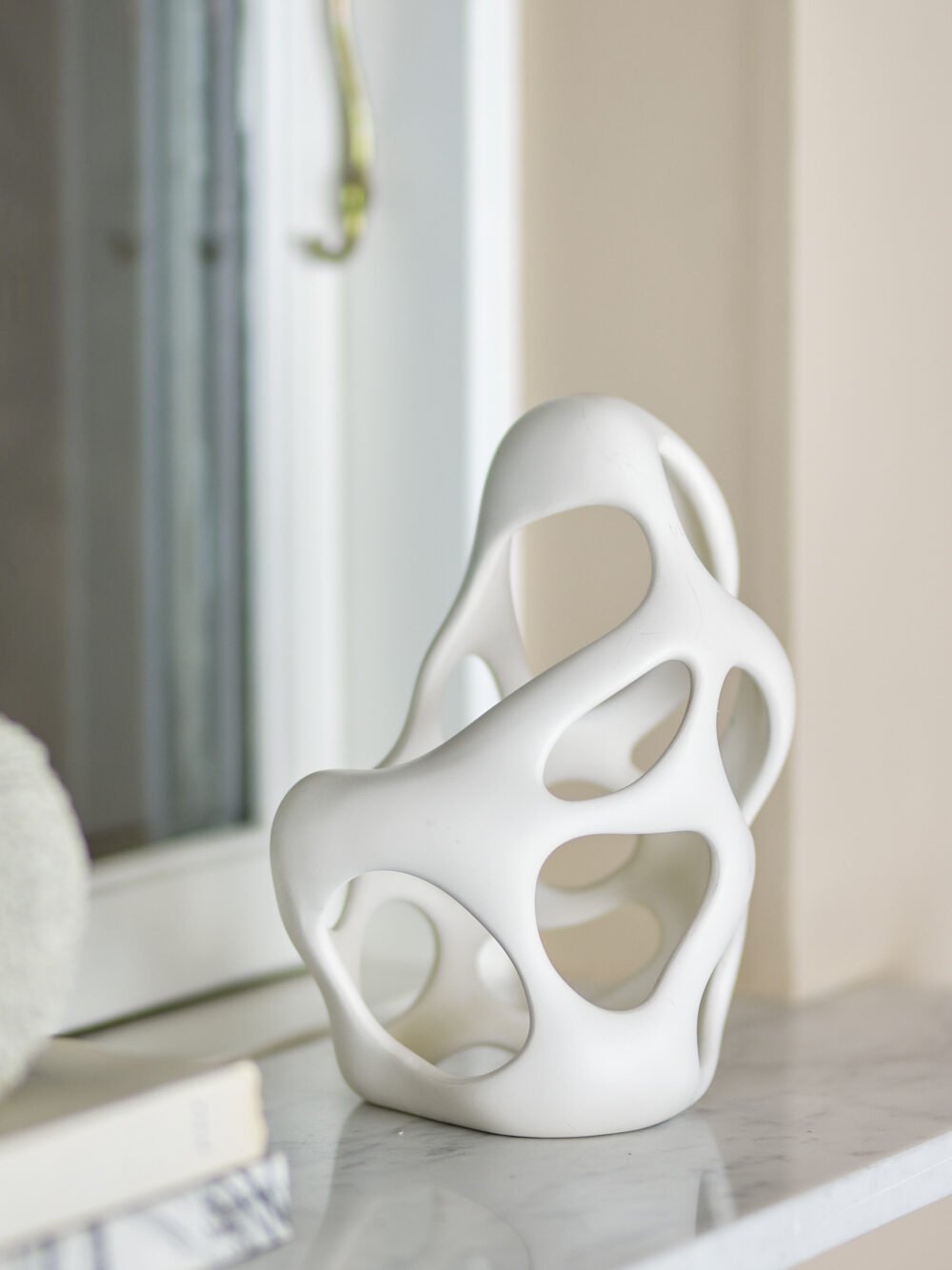 Chanet Deco, White, Polyresin - Image 3
