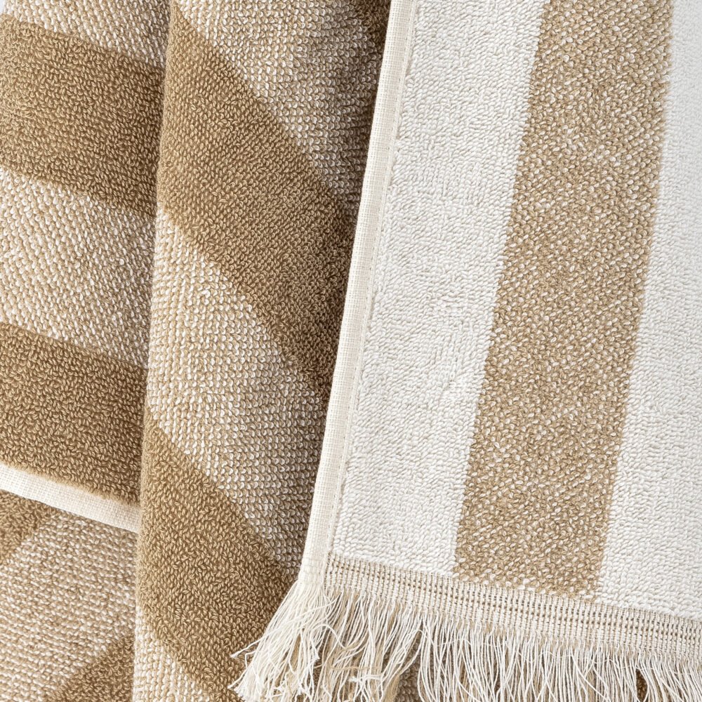 Elaia Towel, Brown, Cotton - Image 3