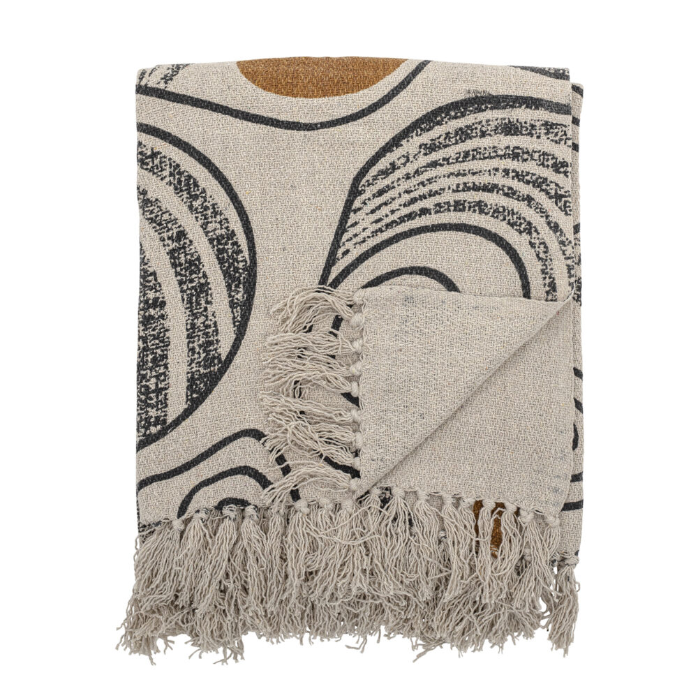 Giano Throw, Nature, Recycled Cotton