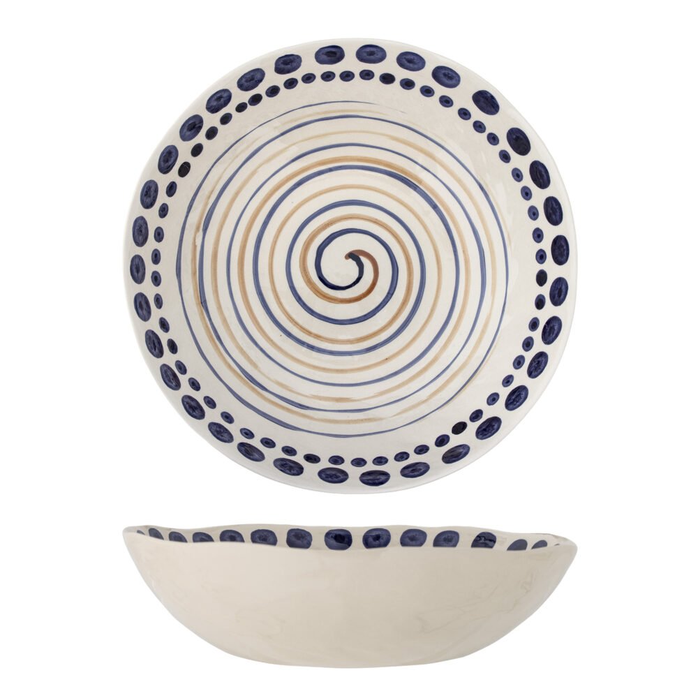 Shama Bowl, Orange, Stoneware