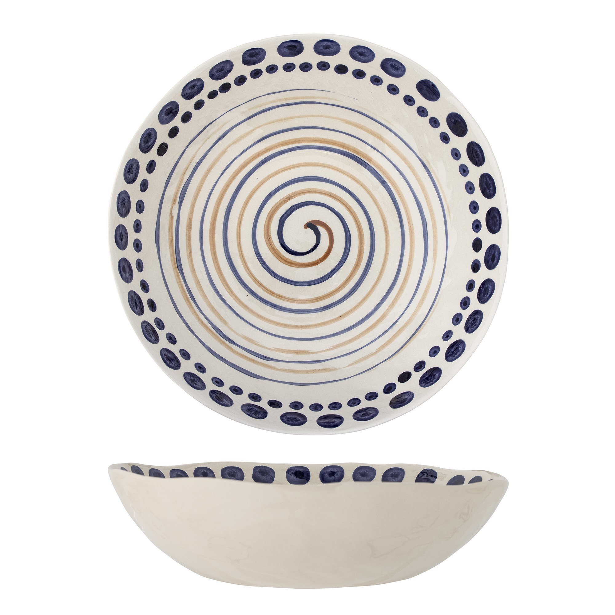 Shama Bowl, Orange, Stoneware