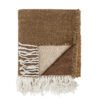 Ara Throw, Brown, Acrylic