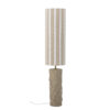 Jani Floor Lamp, Nature, Stoneware