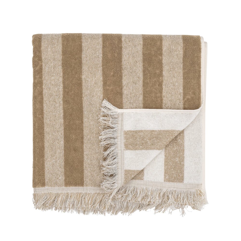 Elaia Towel, Brown, Cotton