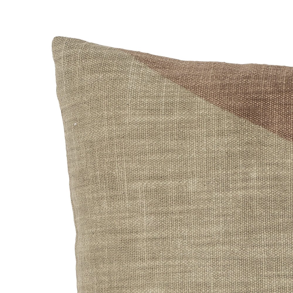 Eta Cushion, Brown, Cotton - Image 3
