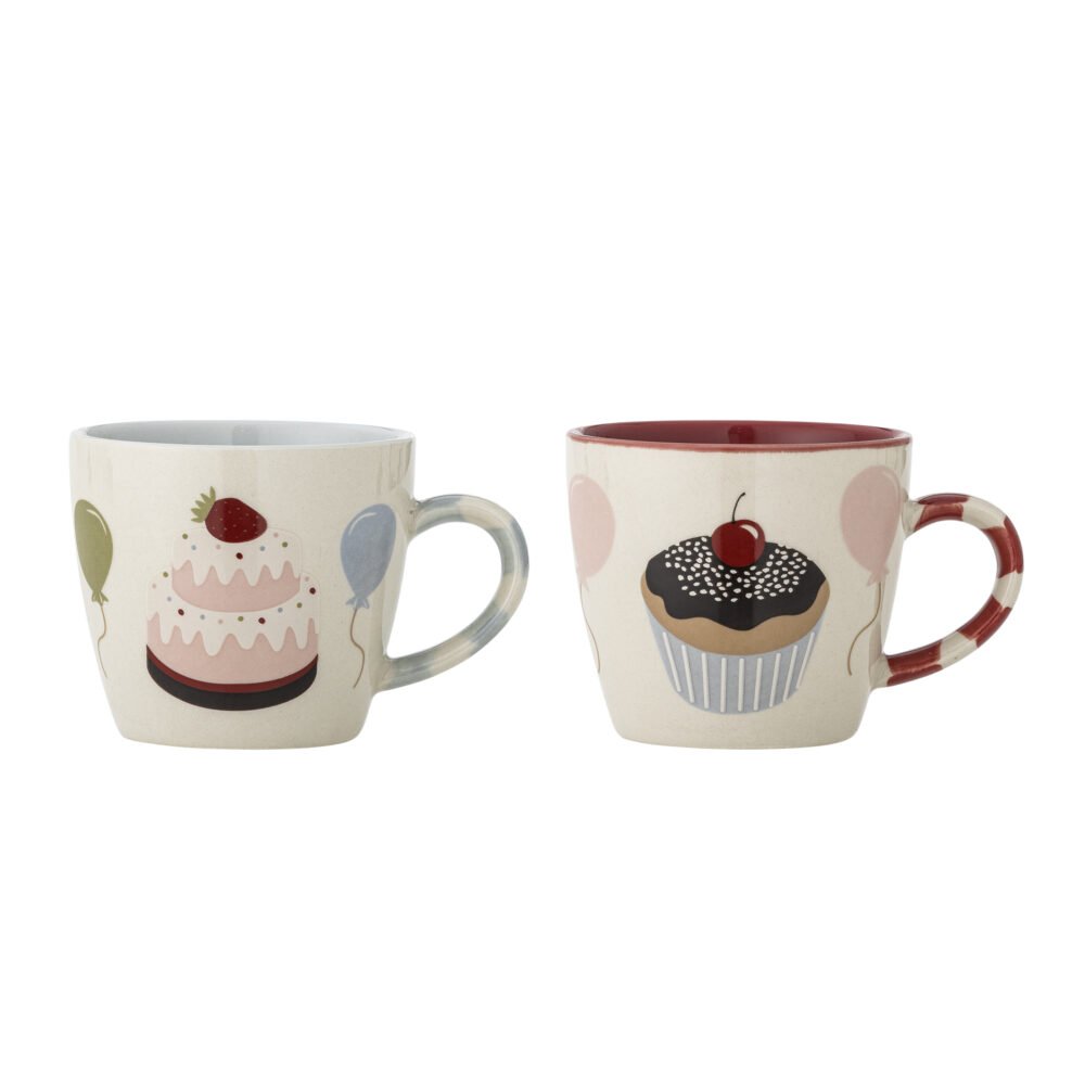 Darby Cup, Red, Stoneware