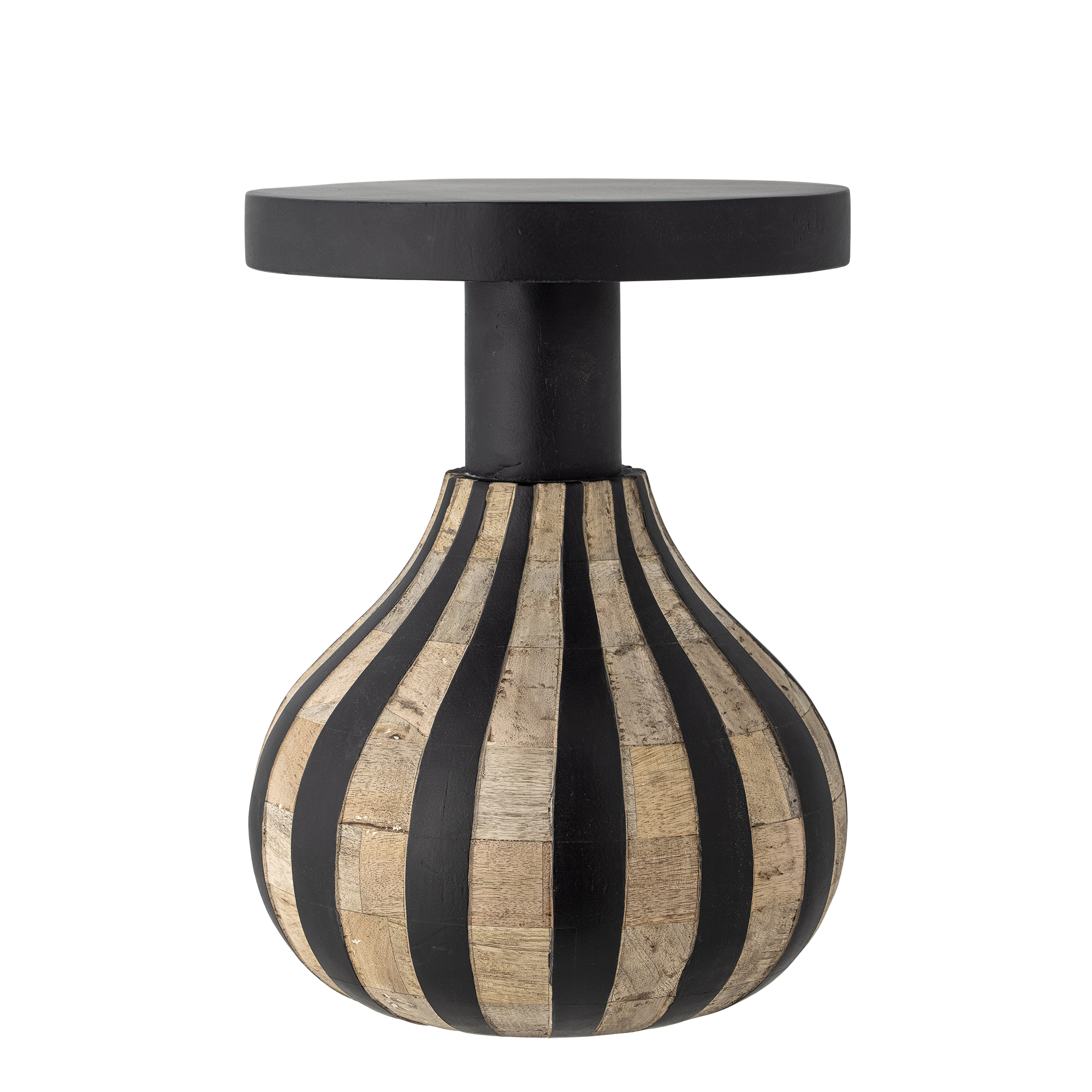 Aloise Side Table, Black, FSC 100%® Mango
