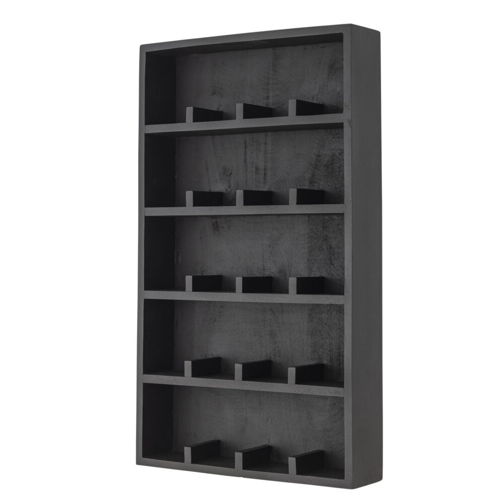 Thessa Shelf, Black, FSC 100%® Mango - Image 2