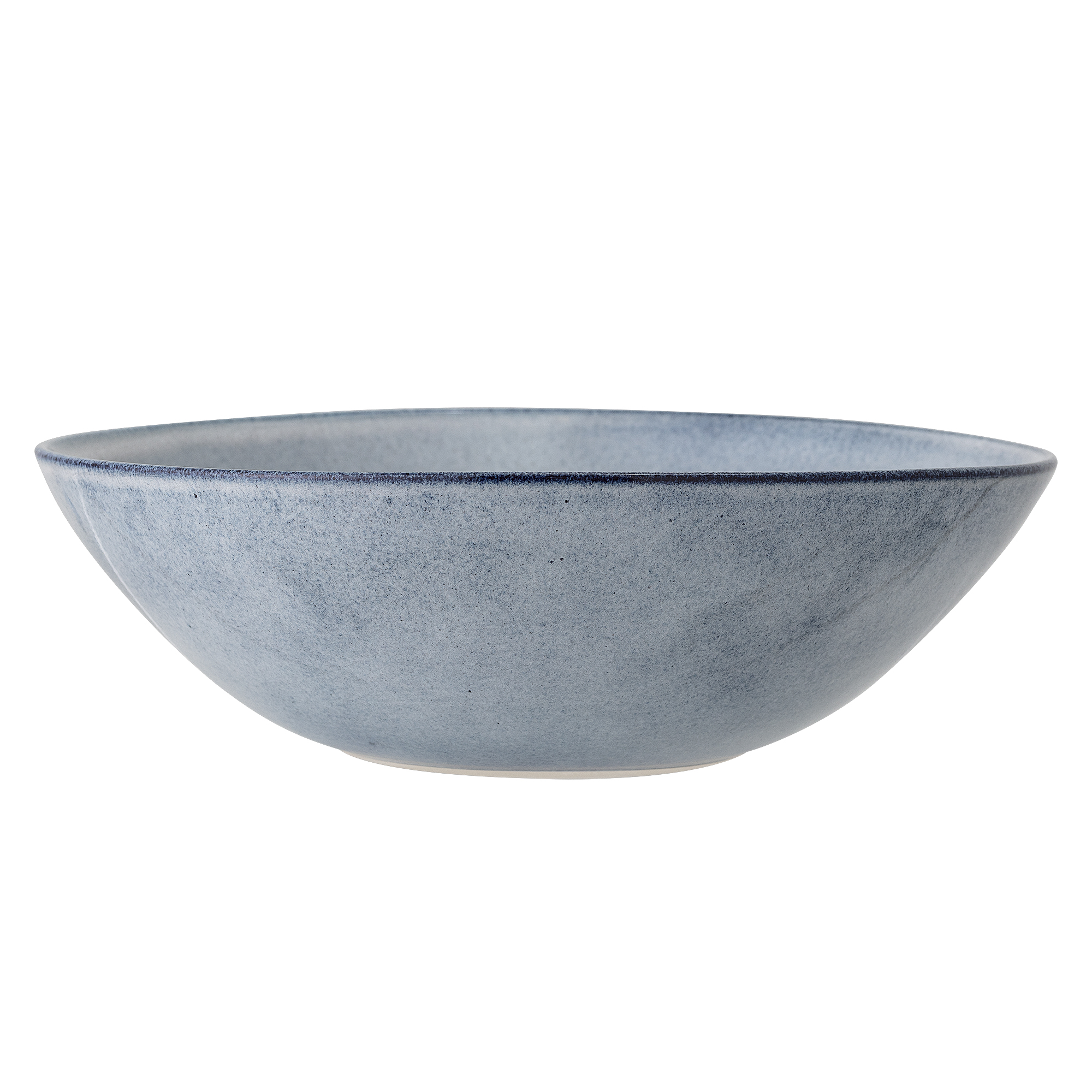 Sandrine Bowl, Blue, Stoneware - Image 3