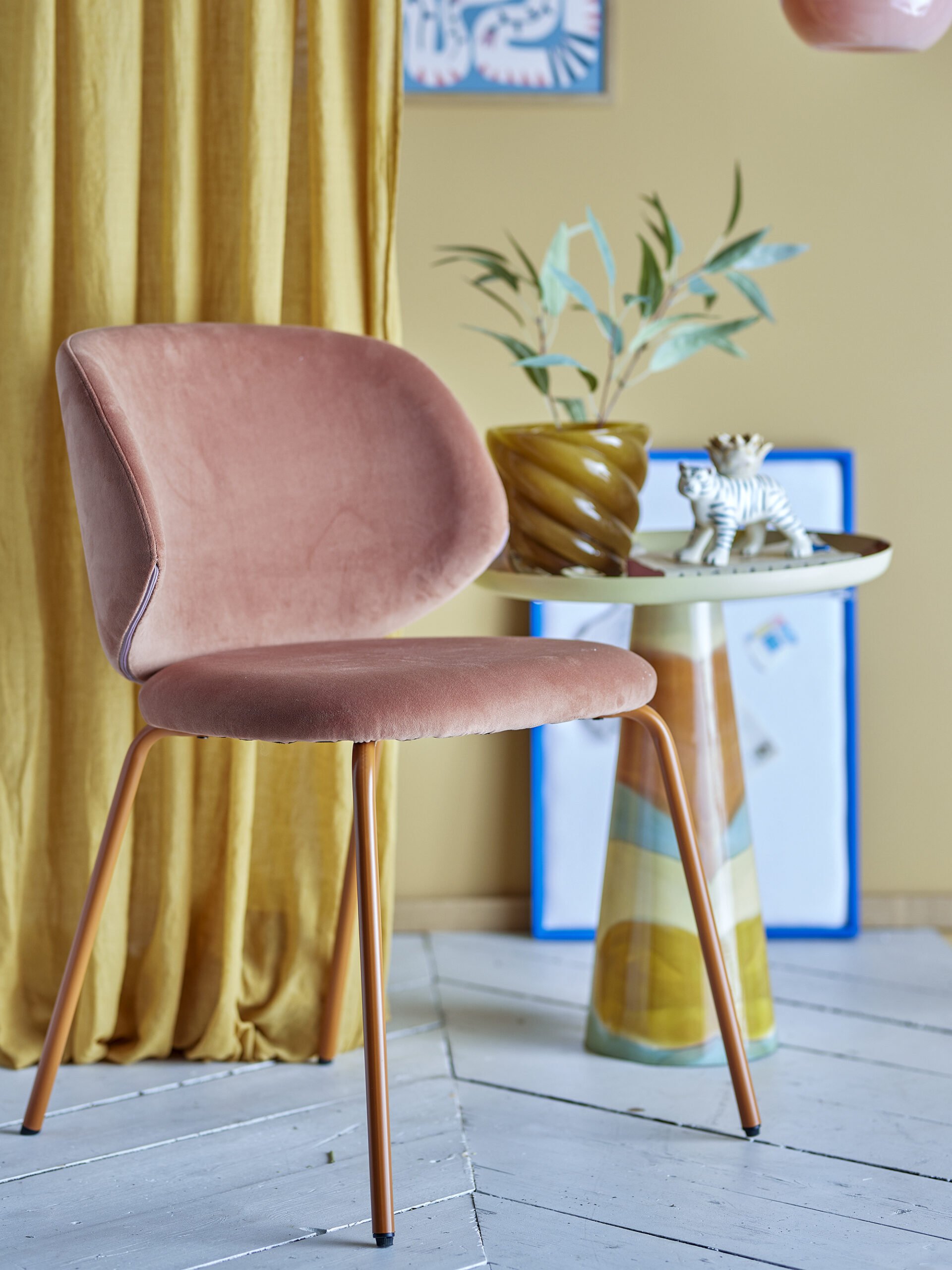 Ponte Dining Chair, Orange, Recycled Polyester - Image 5