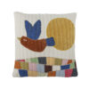 Colorine Cushion, Nature, Cotton