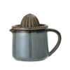 Pixie Lemon Juicer, Green, Stoneware