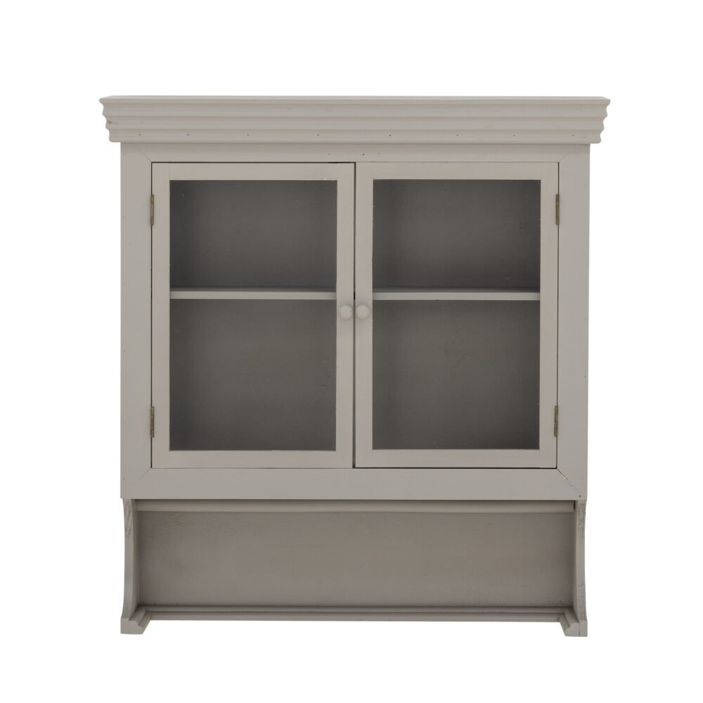 Pilu Cabinet, Grey, Firwood