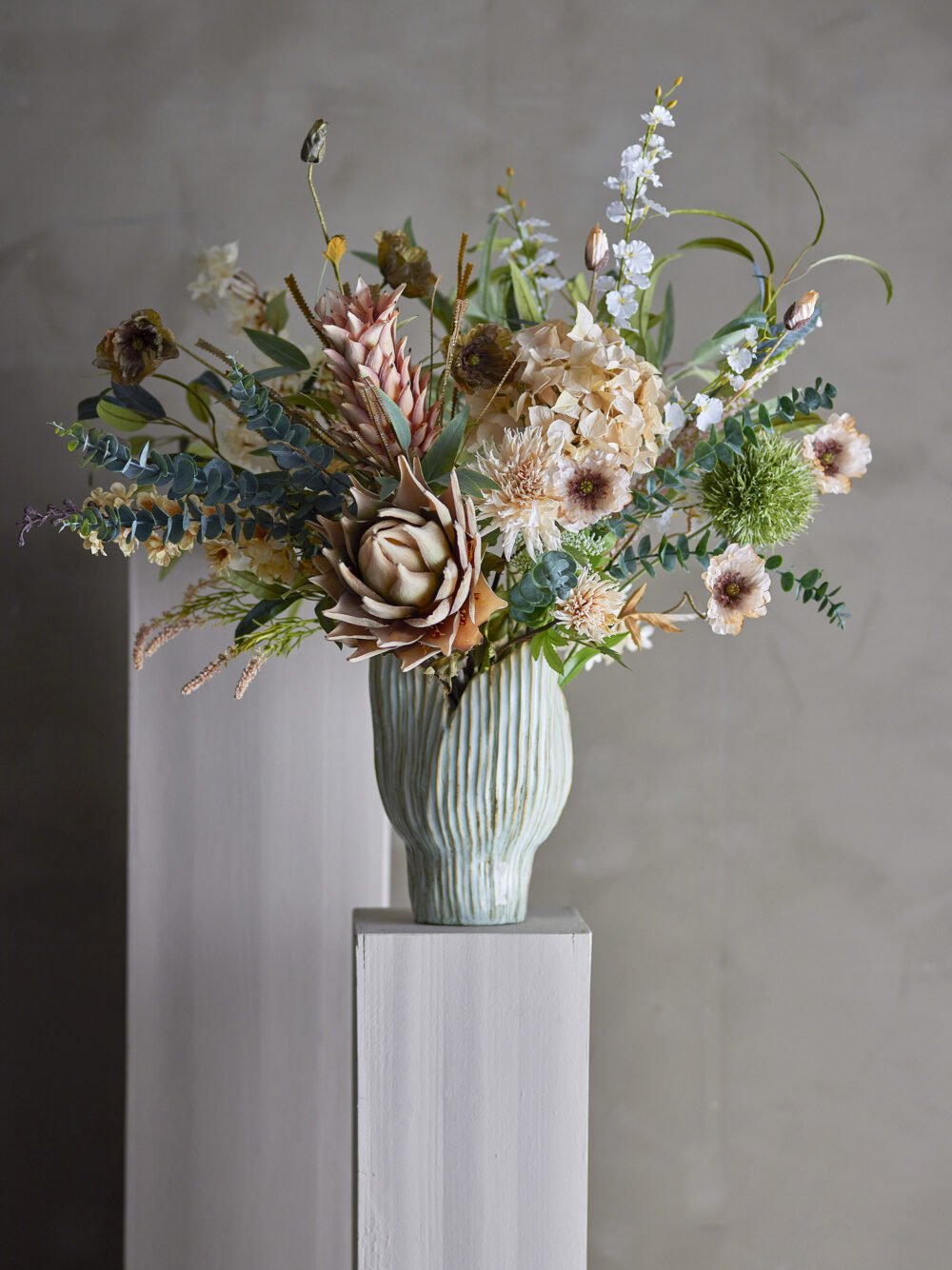 Allium Stem, Green, Artificial Flowers - Image 4