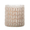 Esther Votive, Rose, Recycled Glass