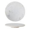Ellin Turntable, White, Marble