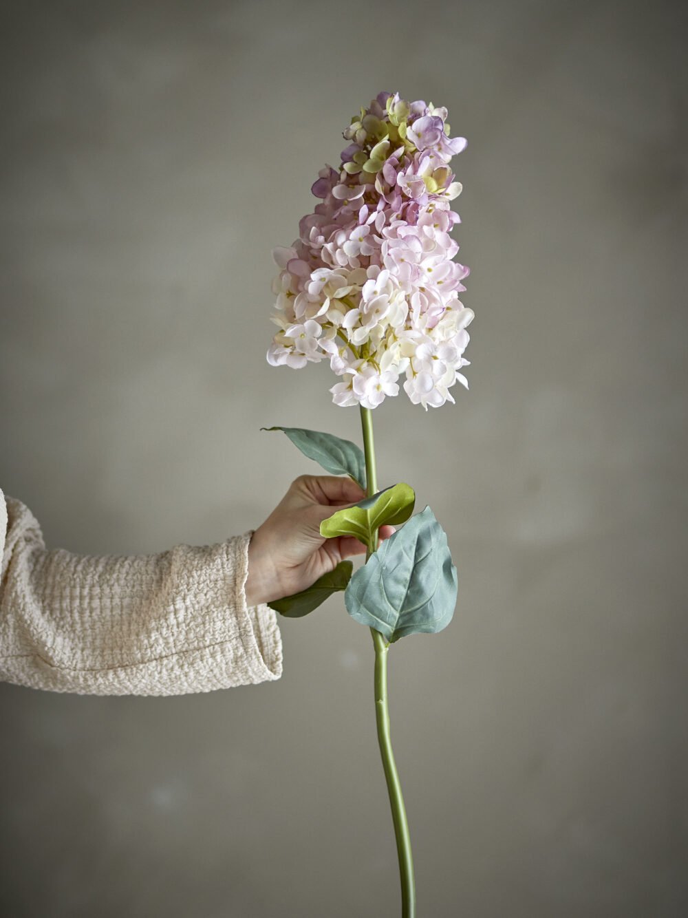 Hydrangea Stem, Rose, Artificial Flowers - Image 3