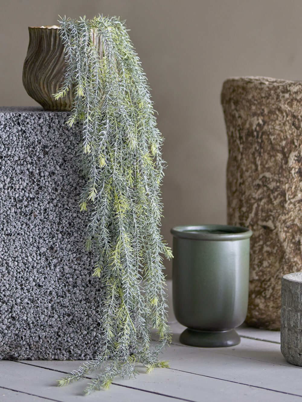 Willow Plant, Green, Artificial Flowers - Image 2