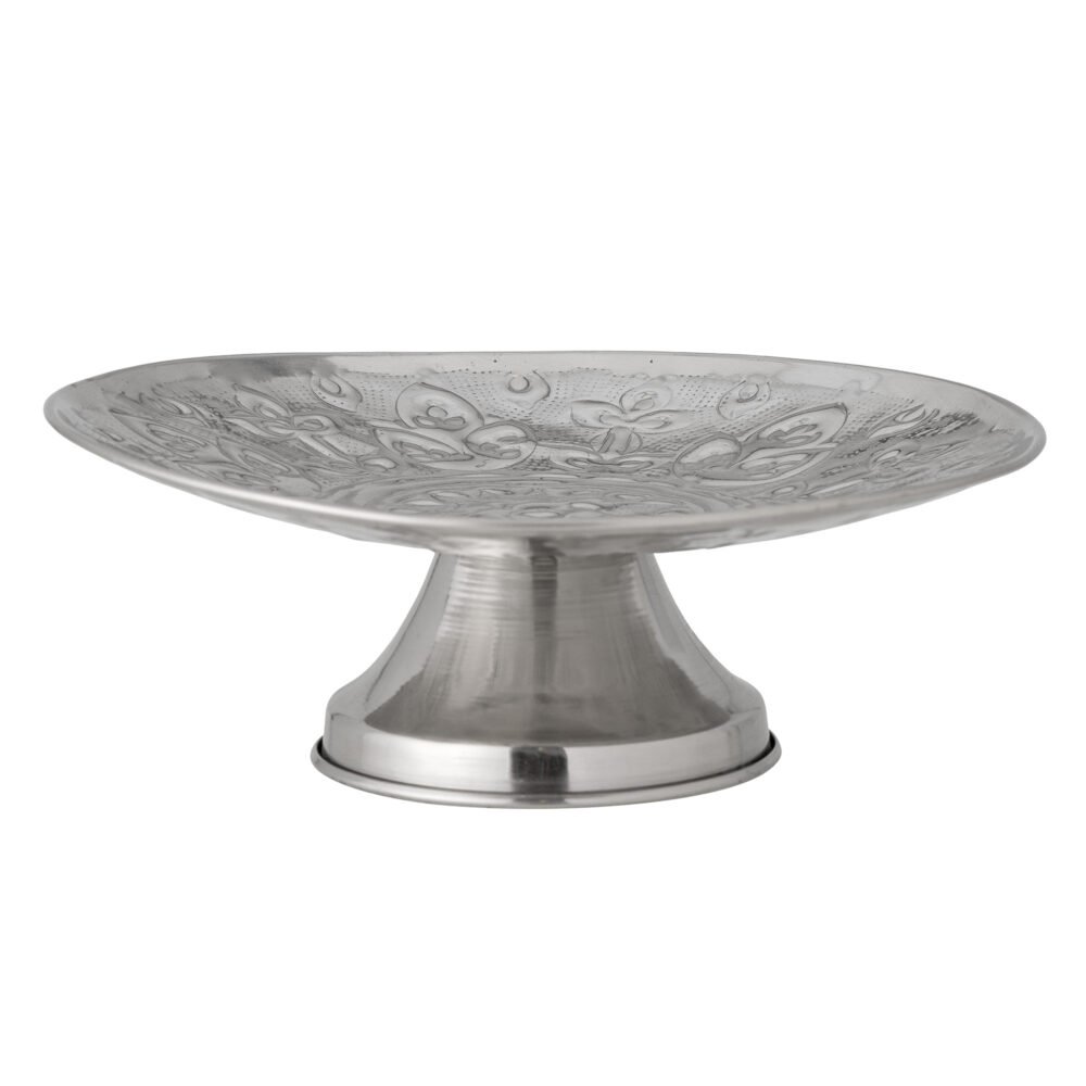 Litha Tray, Silver, Metal