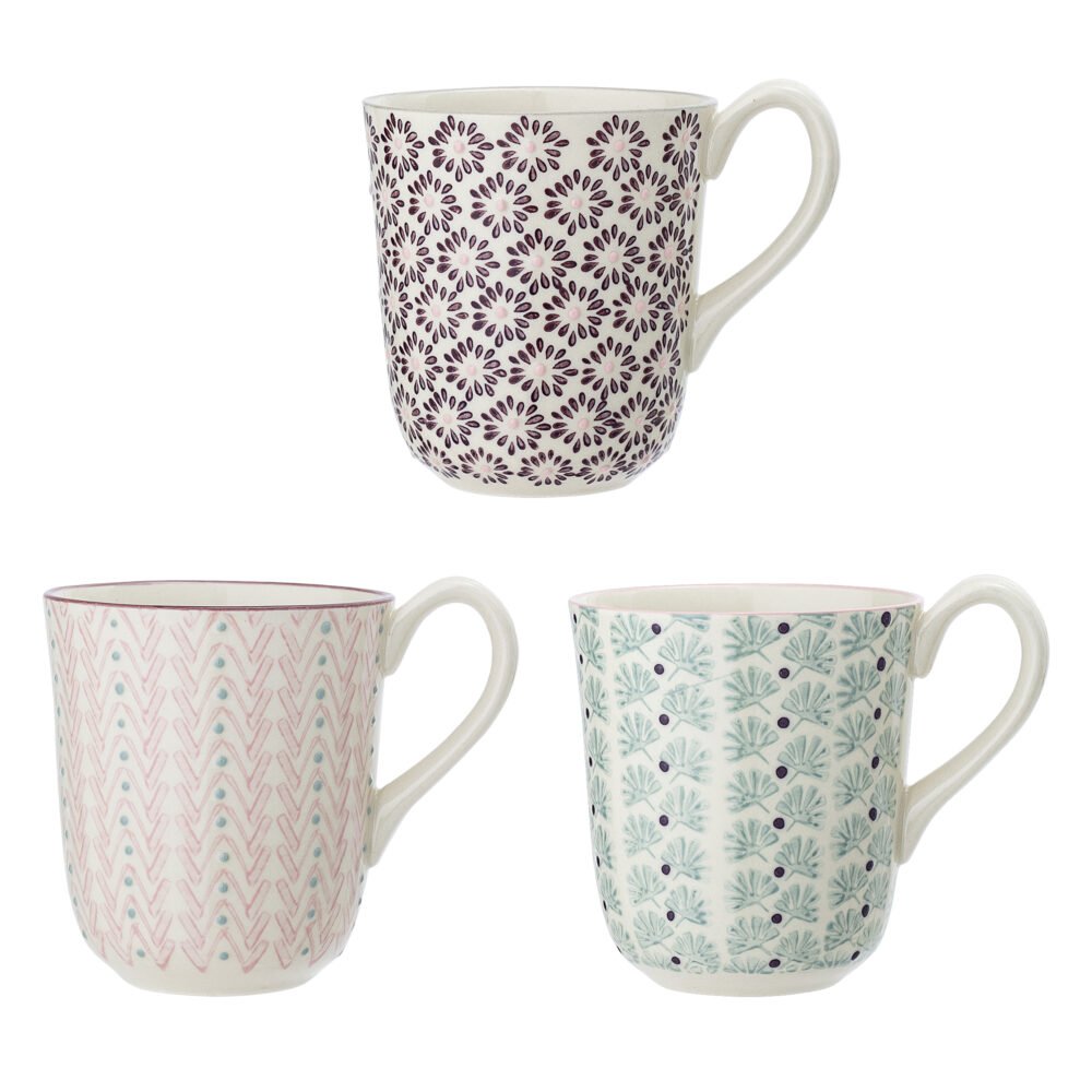 Maya Mug, Purple, Stoneware