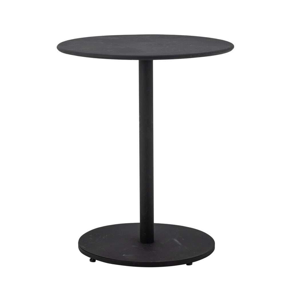 Rafah Café table, Black, Metal