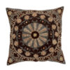 Chinon Cushion, Brown, Cotton