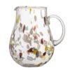 Kenji Jug, Yellow, Recycled Glass