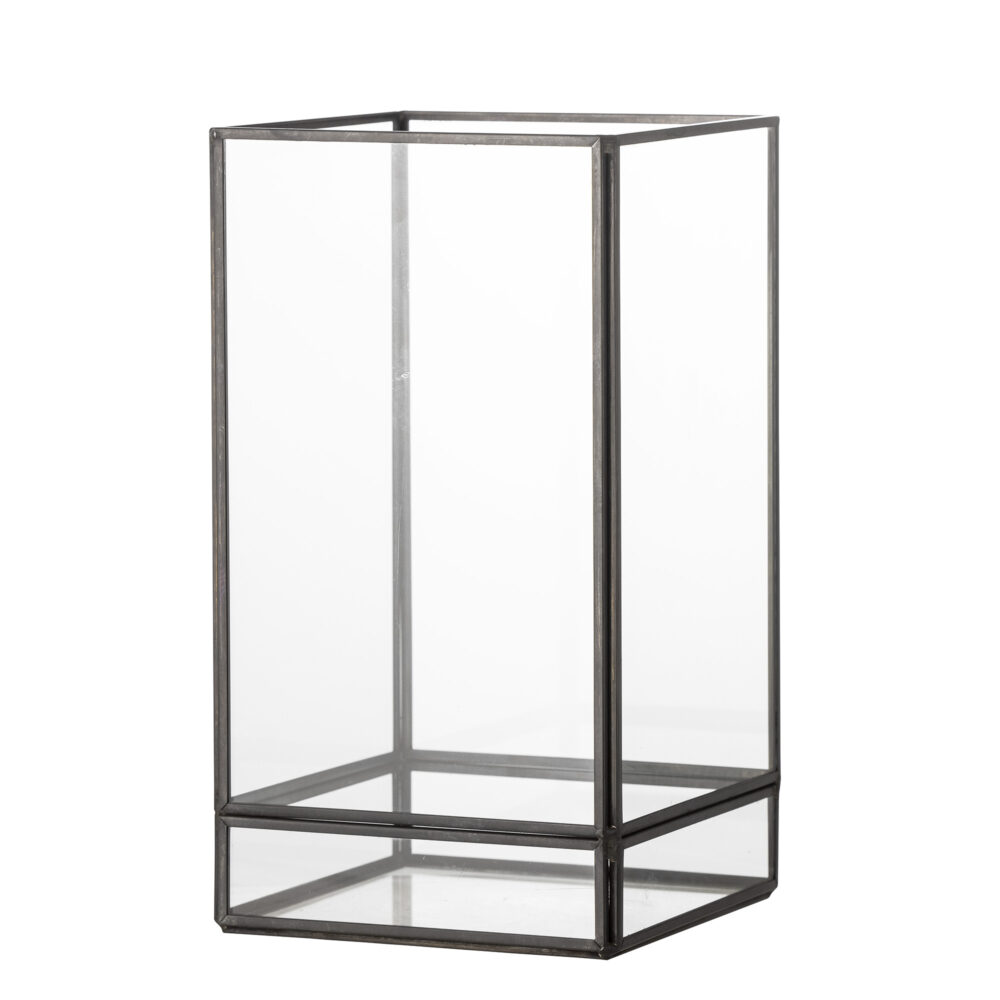 Filula Votive, Black, Glass