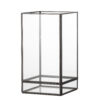 Filula Votive, Black, Glass