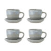 Brenta Cup w/Saucer, Blue, Stoneware