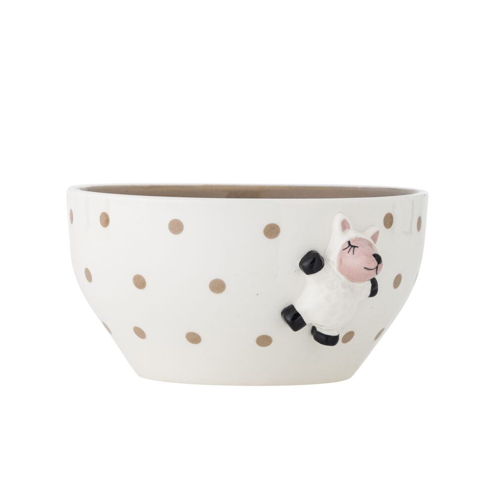Dolly Bowl, Brown, Stoneware - Image 4