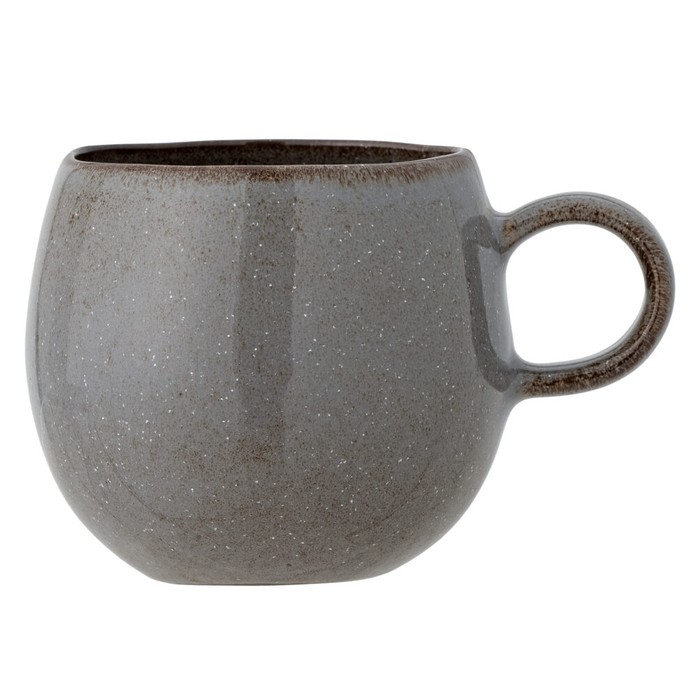 Sandrine Mug, Grey, Stoneware