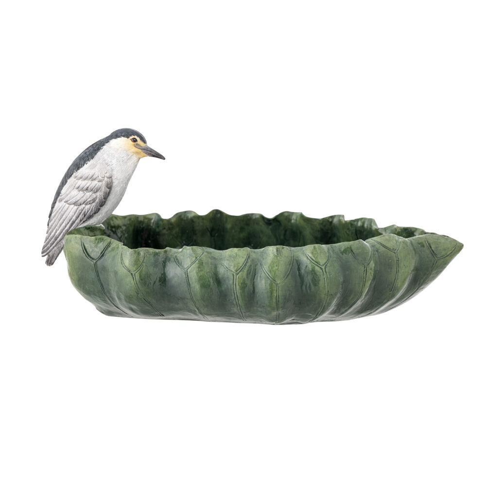 Neimi Deco Bowl, Green, Polyresin - Image 3