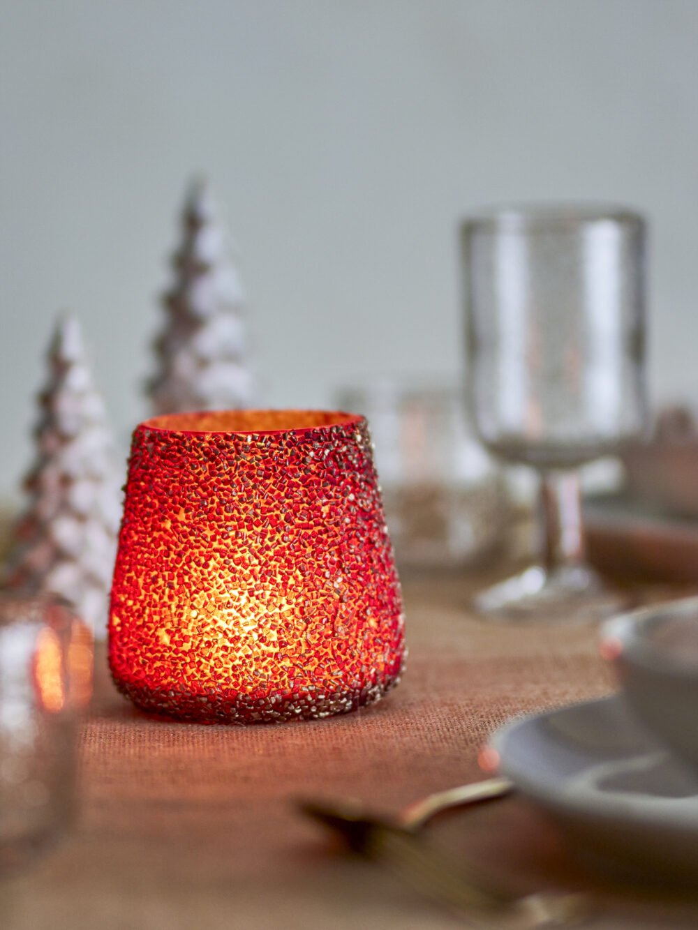 Filiz Votive, Gold, Recycled Glass - Image 2