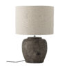 Isabelle Table lamp, Grey, Stoneware