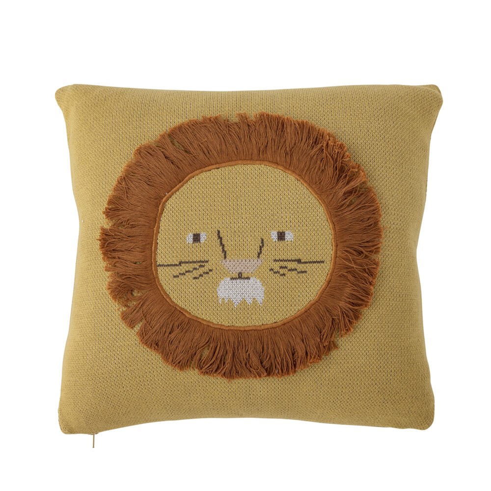 Harrison Cushion, Yellow, Cotton OEKO-TEX®