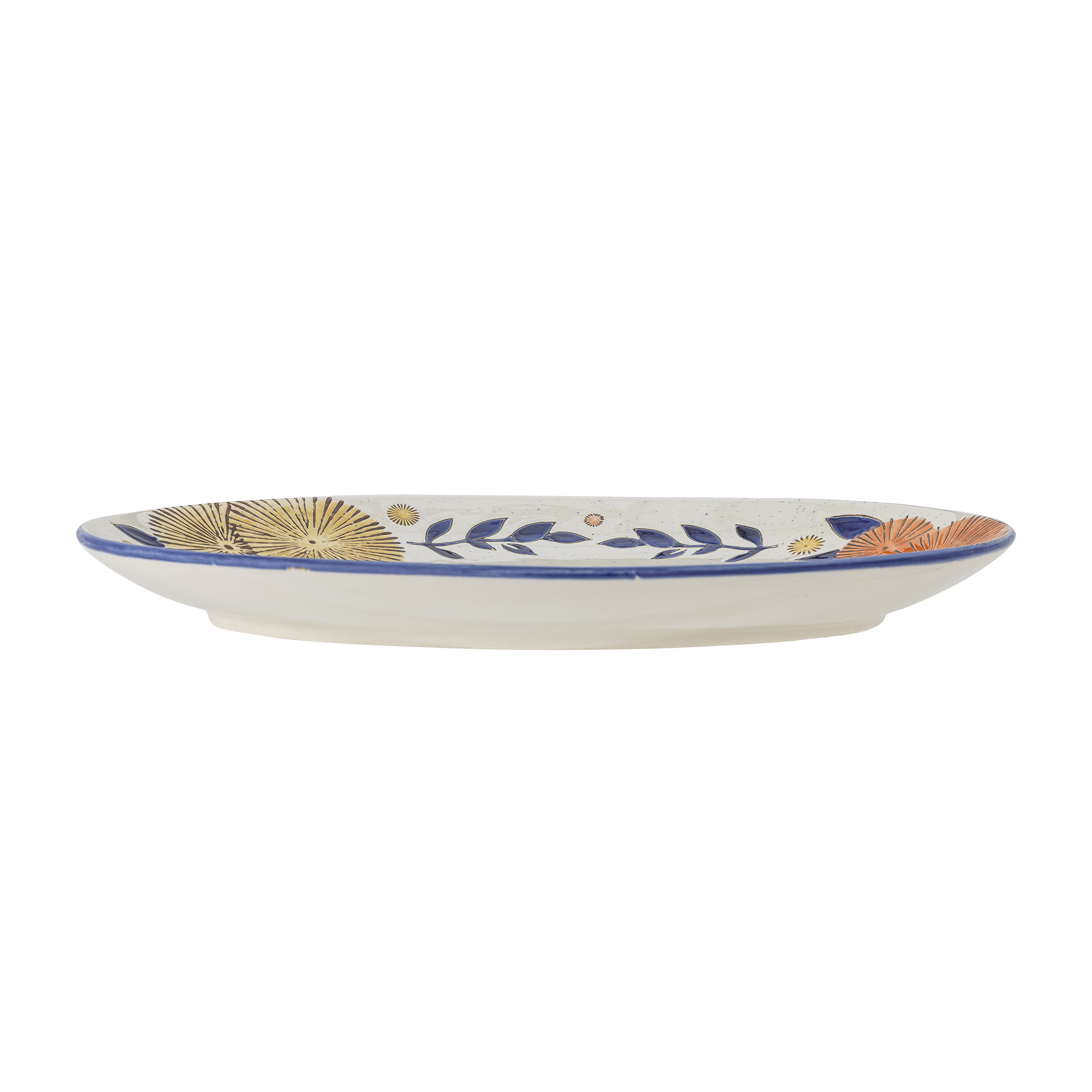 Lynna Serving Plate, Blue, Stoneware - Image 3