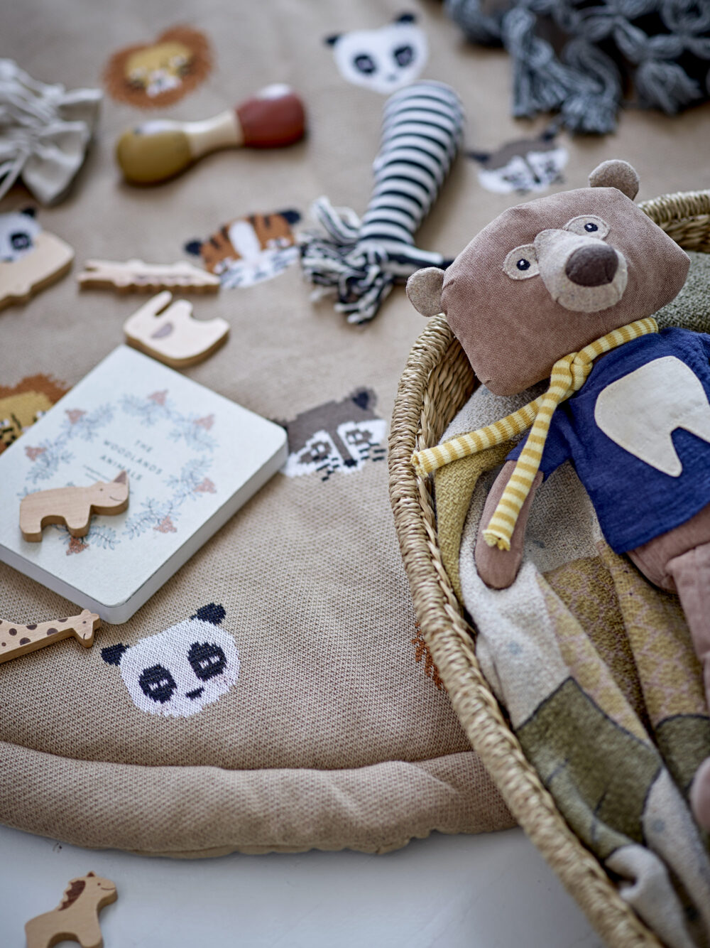Miko Play Mat, Brown, Cotton OEKO-TEX® - Image 3